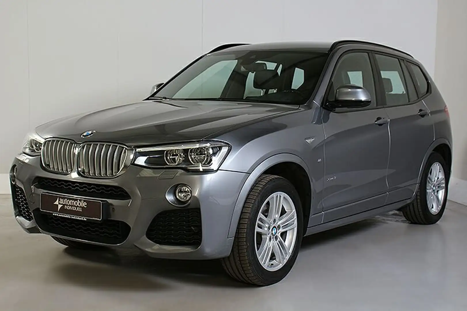 BMW X3 xDr 35dA M Sport LED Navi AHK Kamera HuD Grigio - 2