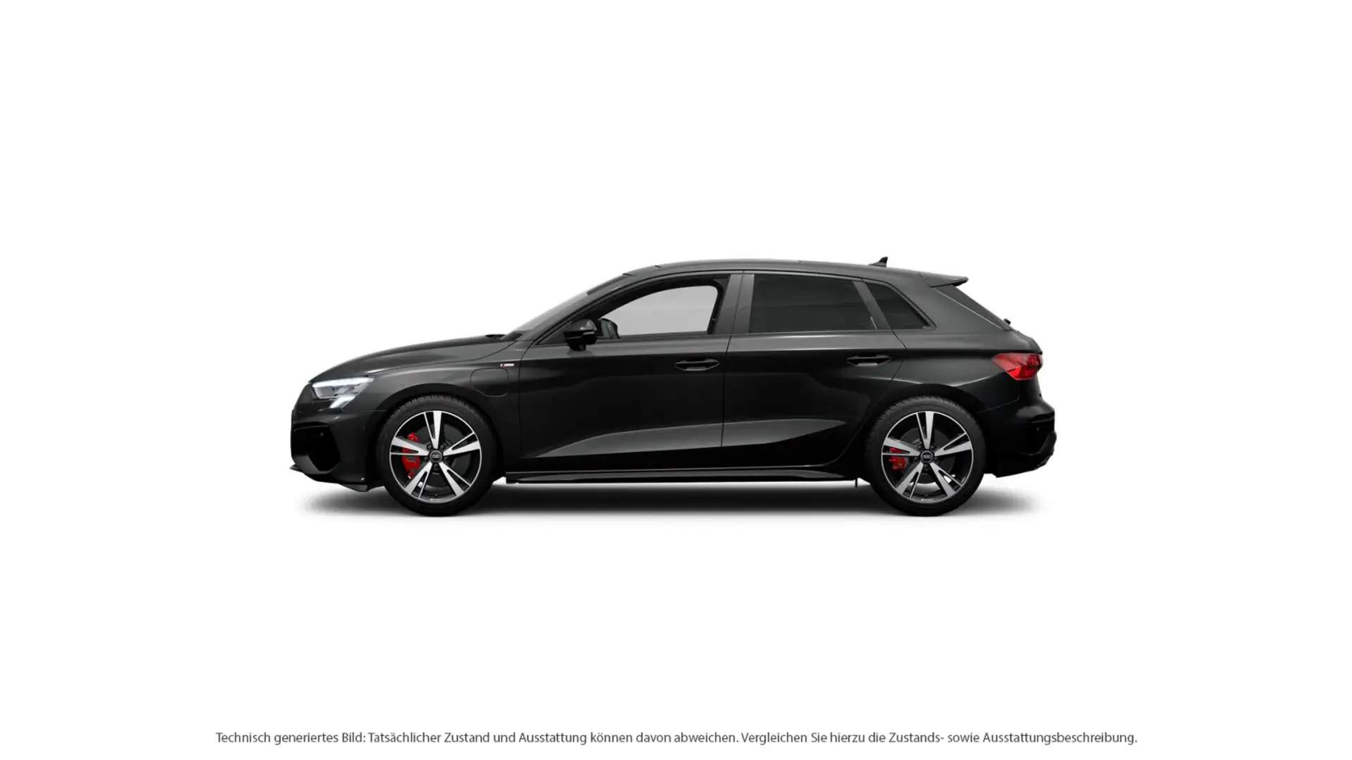 Audi A3 45 TFSI e S line S tronic PANO LED Schwarz - 2