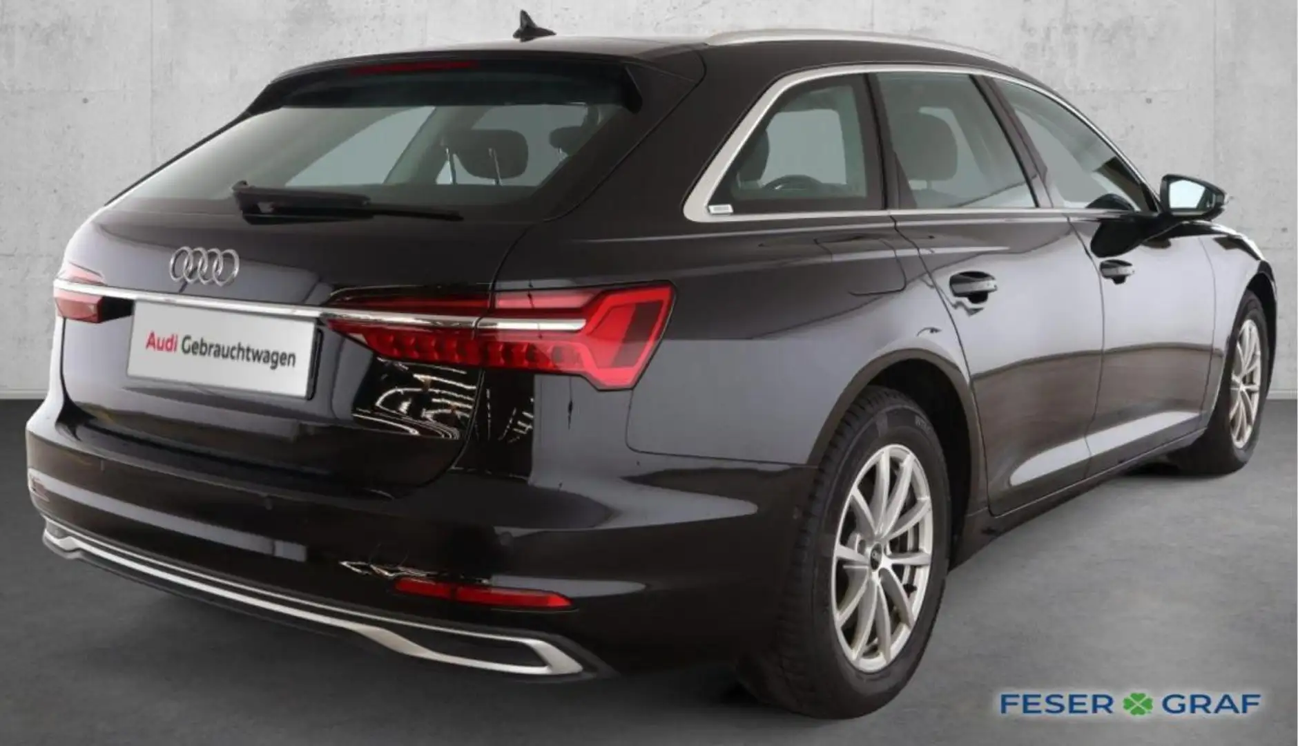 Audi A6 Avant adv 45 TFSI S-tro. +Matrix+AHK+ACC+Sitz Schwarz - 2