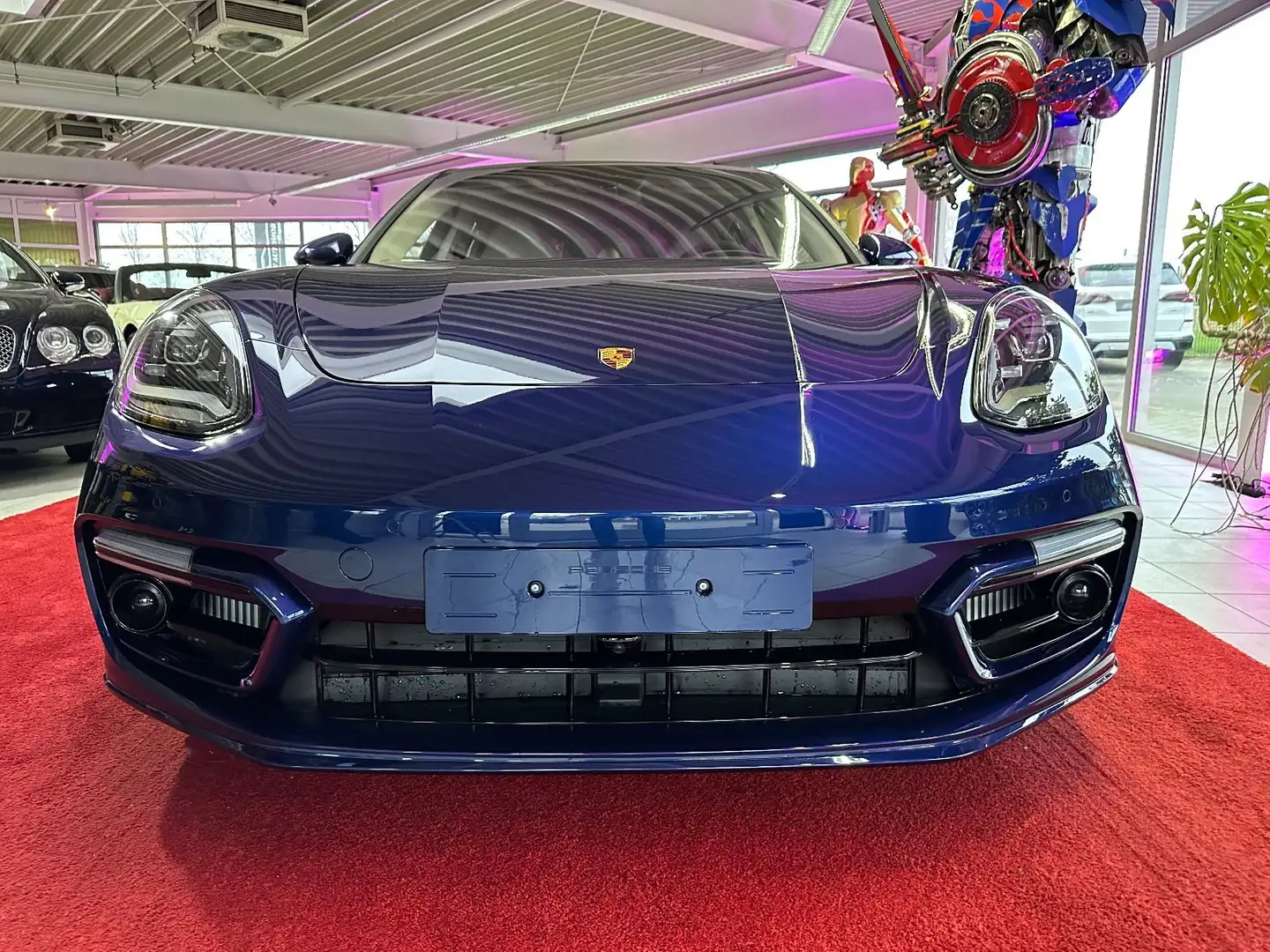 Porsche Panamera 4 E-Hybrid*Platinum*TV*Sport Design*Vol Blau - 2