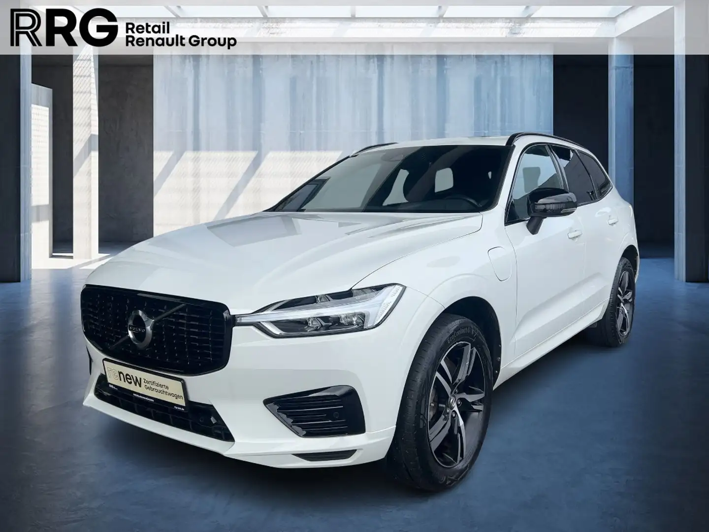 Volvo XC60 T8 Twin Engine AWD R Design Plug-In Blanc - 1