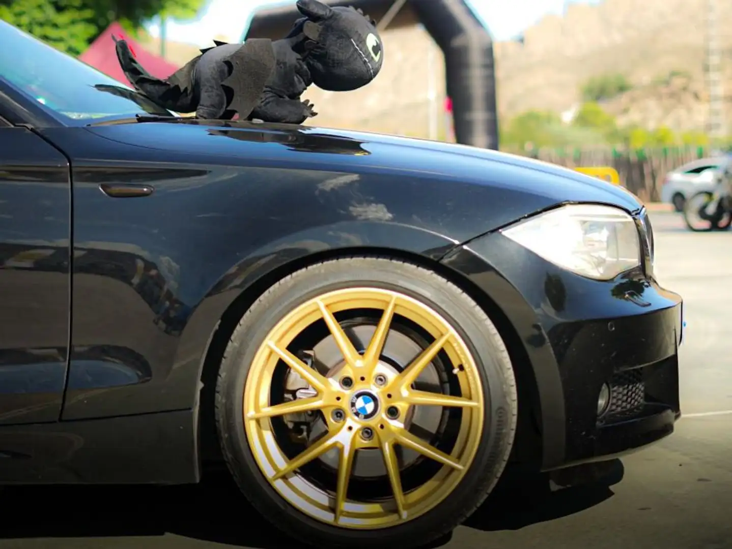BMW 123 123dA Coupé Noir - 2