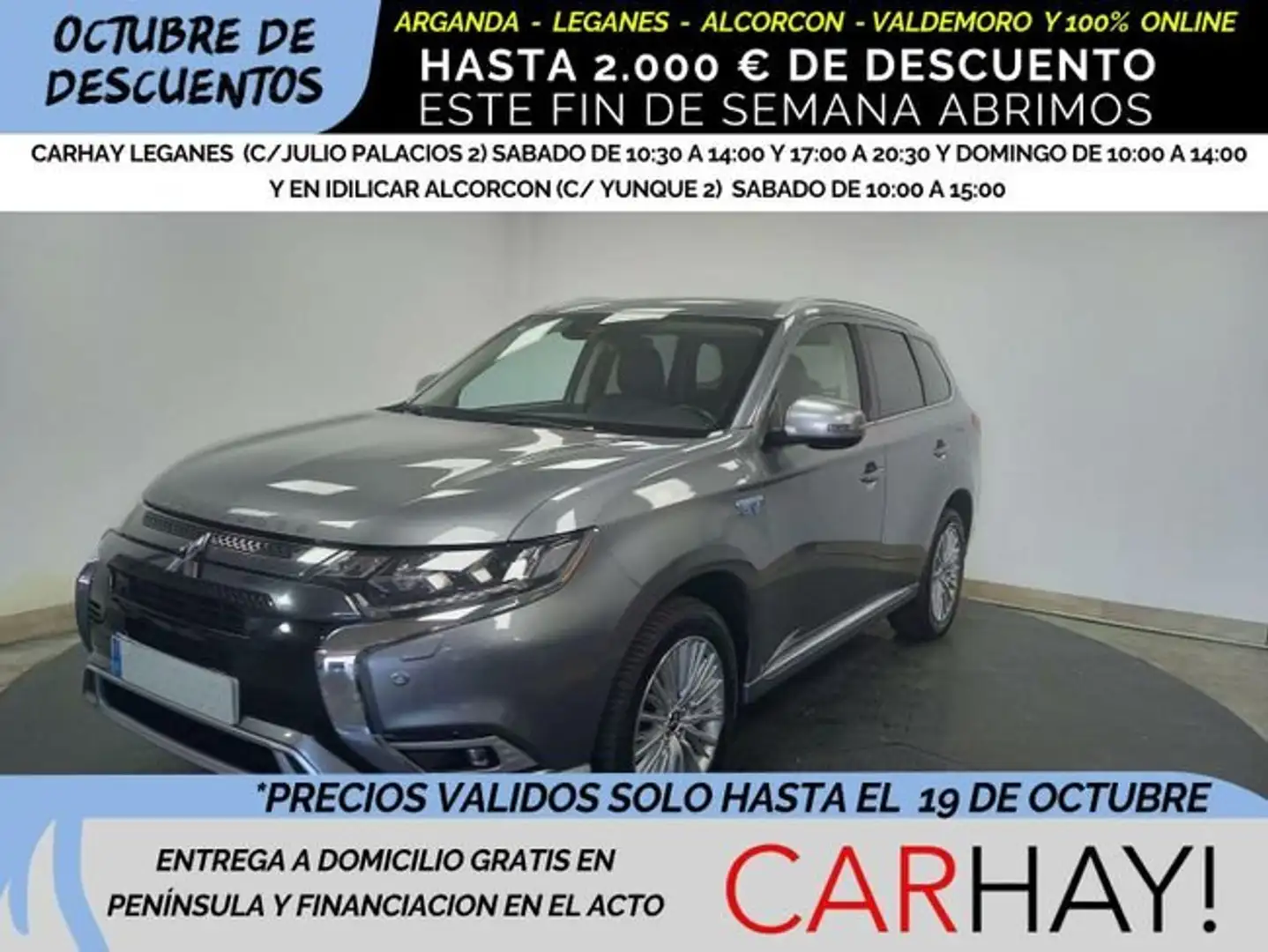 Mitsubishi Outlander 2.4i 4WD PHEV Business Edition SDA-NAV Grigio - 1