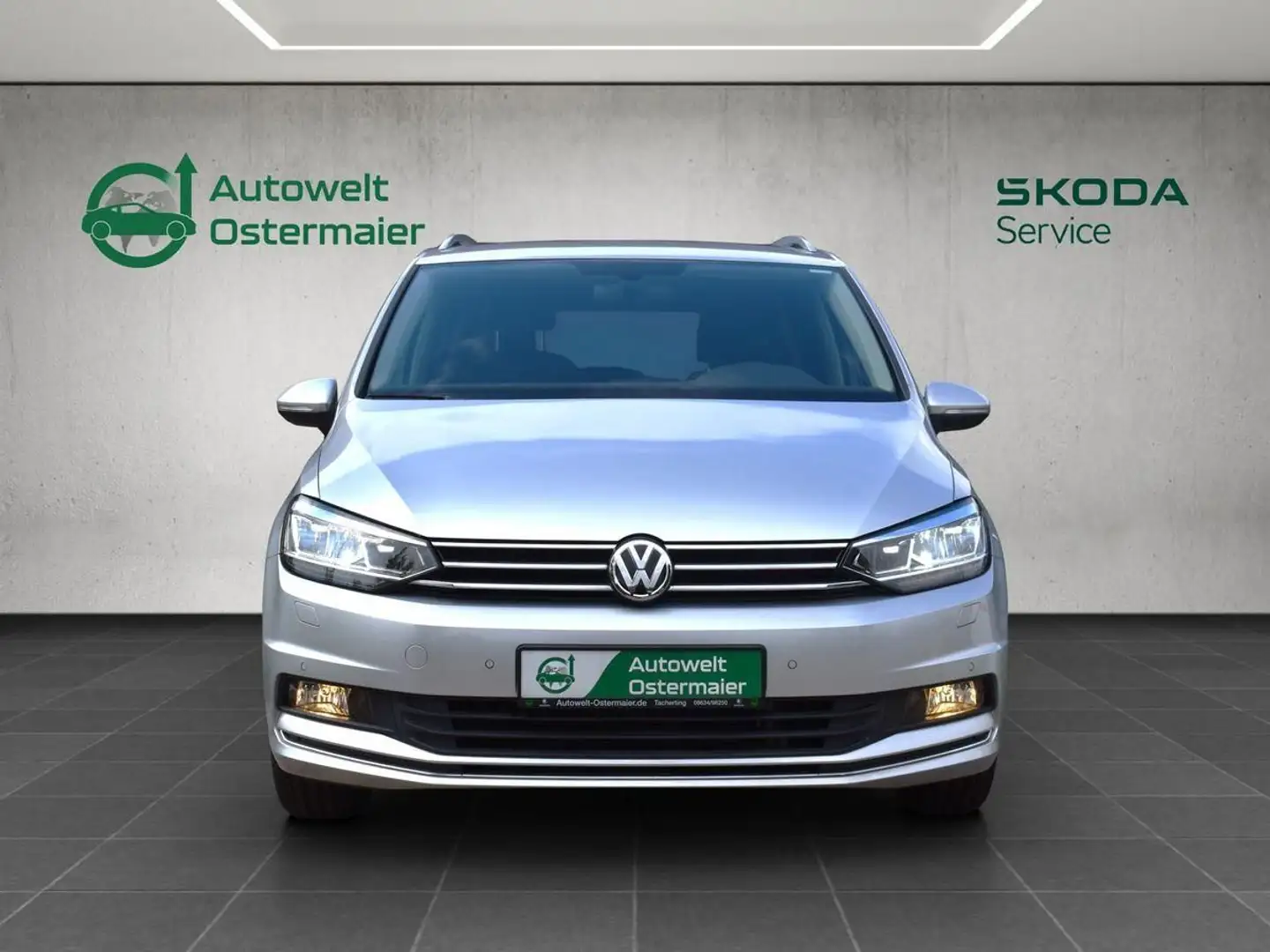 Volkswagen Touran 1.4 TSI Sound*ACC*App-C.*LED*elektr.Heck. Silber - 2