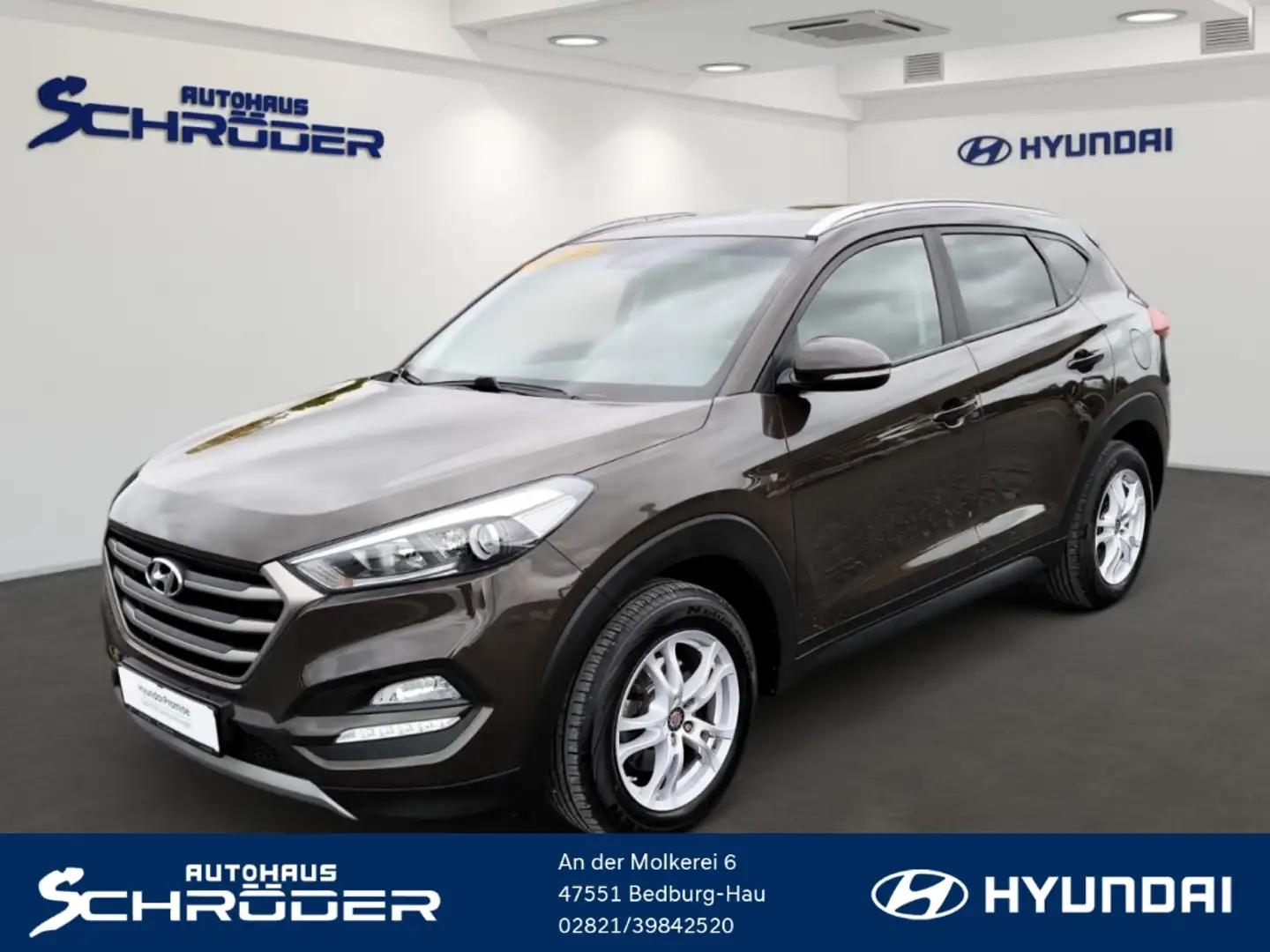 Hyundai TUCSON 1,7 CRDi 2WD Navigation Anhängerkupplung Braun - 1
