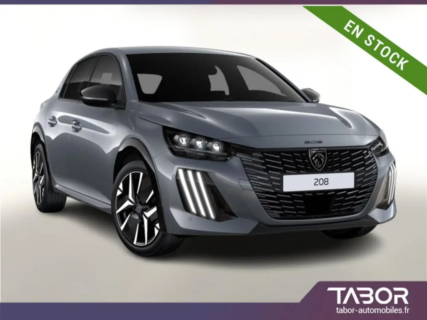 Peugeot 208 1.2 Hybrid 145 GT DSC6 GPS ACC cam Gris - 1