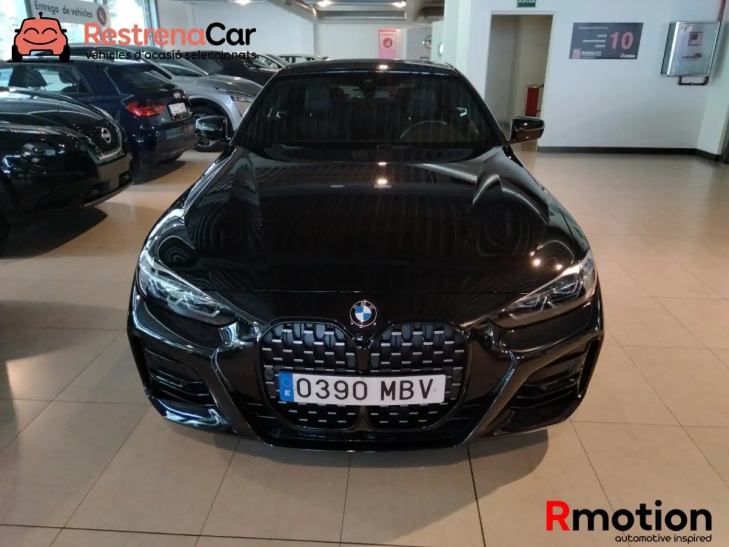 BMW 420 420dA Coupé M Sport Pro Schwarz - 2