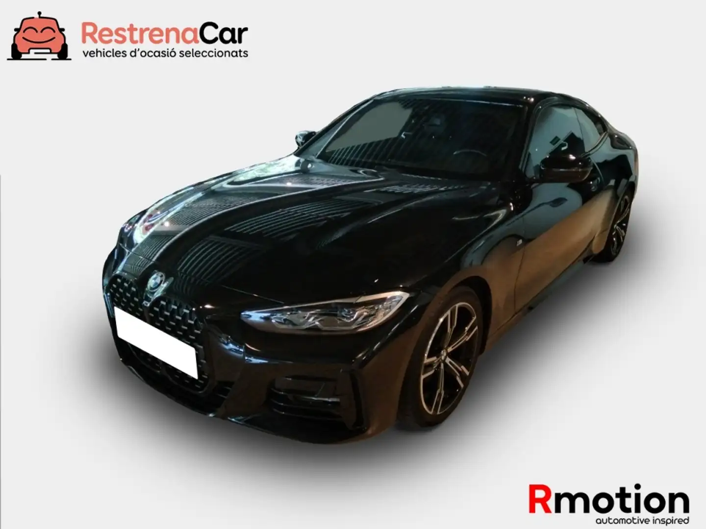BMW 420 420dA Coupé M Sport Pro Schwarz - 1