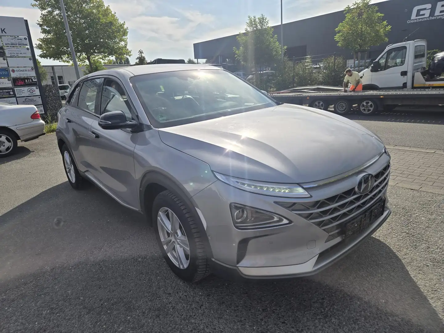 Hyundai NEXO 1.Hand/ Garantie /TÜV NEU 120 kW (163 PS), Auto... Argent - 2