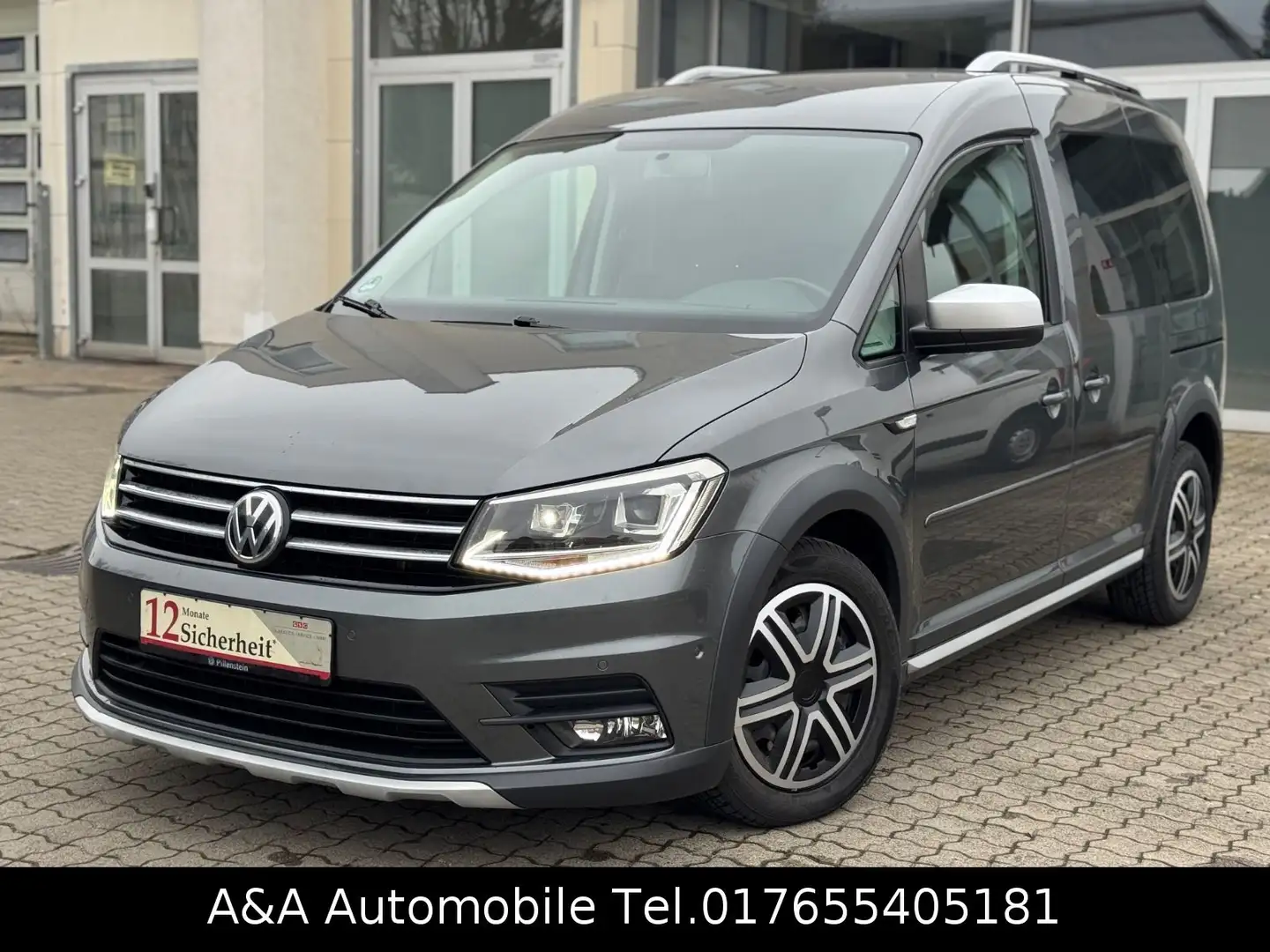 Volkswagen Caddy 2.0TDI DSG Alltrack Beach Zelt+Bett Grau - 2