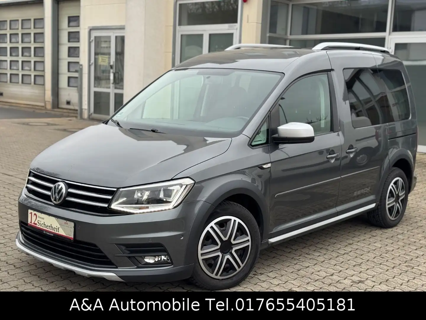 Volkswagen Caddy 2.0TDI DSG Alltrack Beach Zelt+Bett Grau - 1