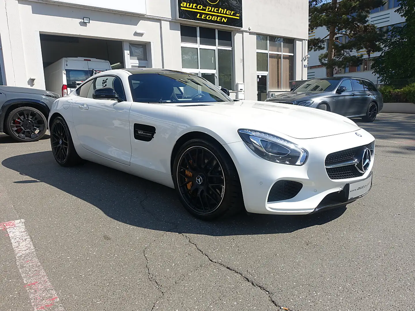 Mercedes-Benz AMG GT S Coupe Weiß - 2