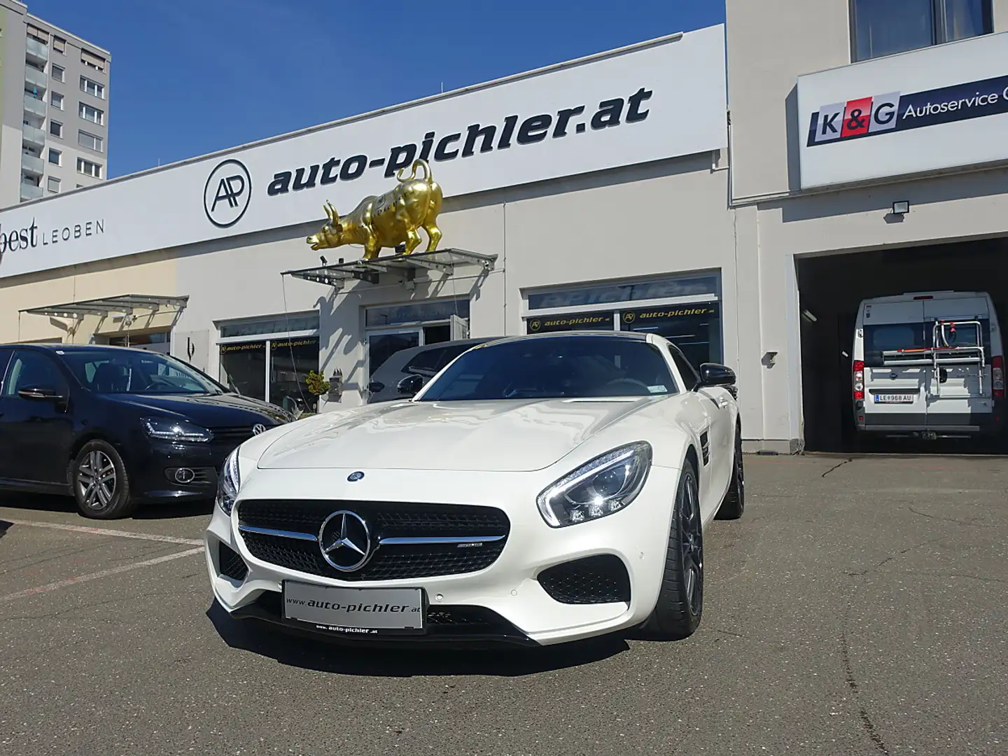 Mercedes-Benz AMG GT S Coupe Weiß - 1