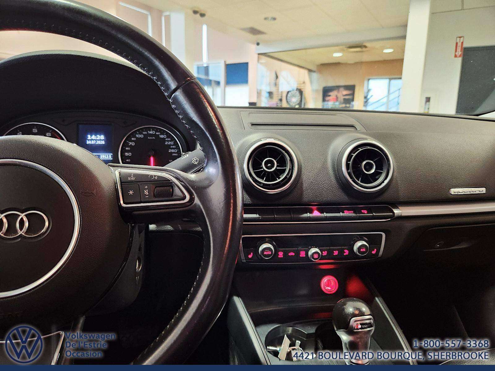 2016 Audi A3 KOMFORT / QUATTRO / TOIT / CUIR / BLUETOOTH thumb 22