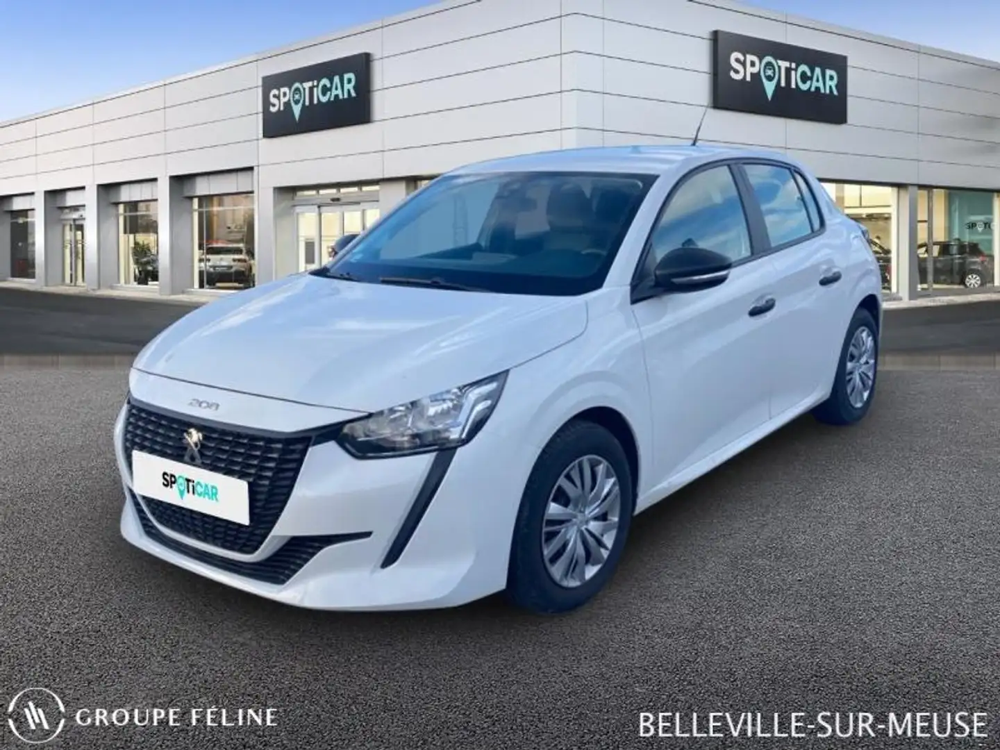 Peugeot 208 1.2 PureTech 75ch S\u0026S Like Blanc - 1