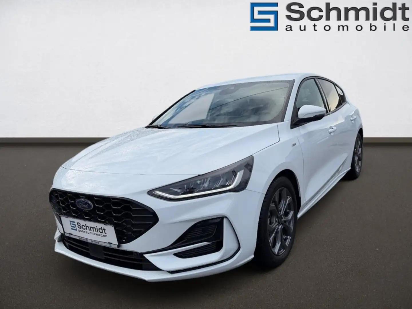 Ford Focus 1,0 EcoBoost Hybrid ST-Line Weiß - 1
