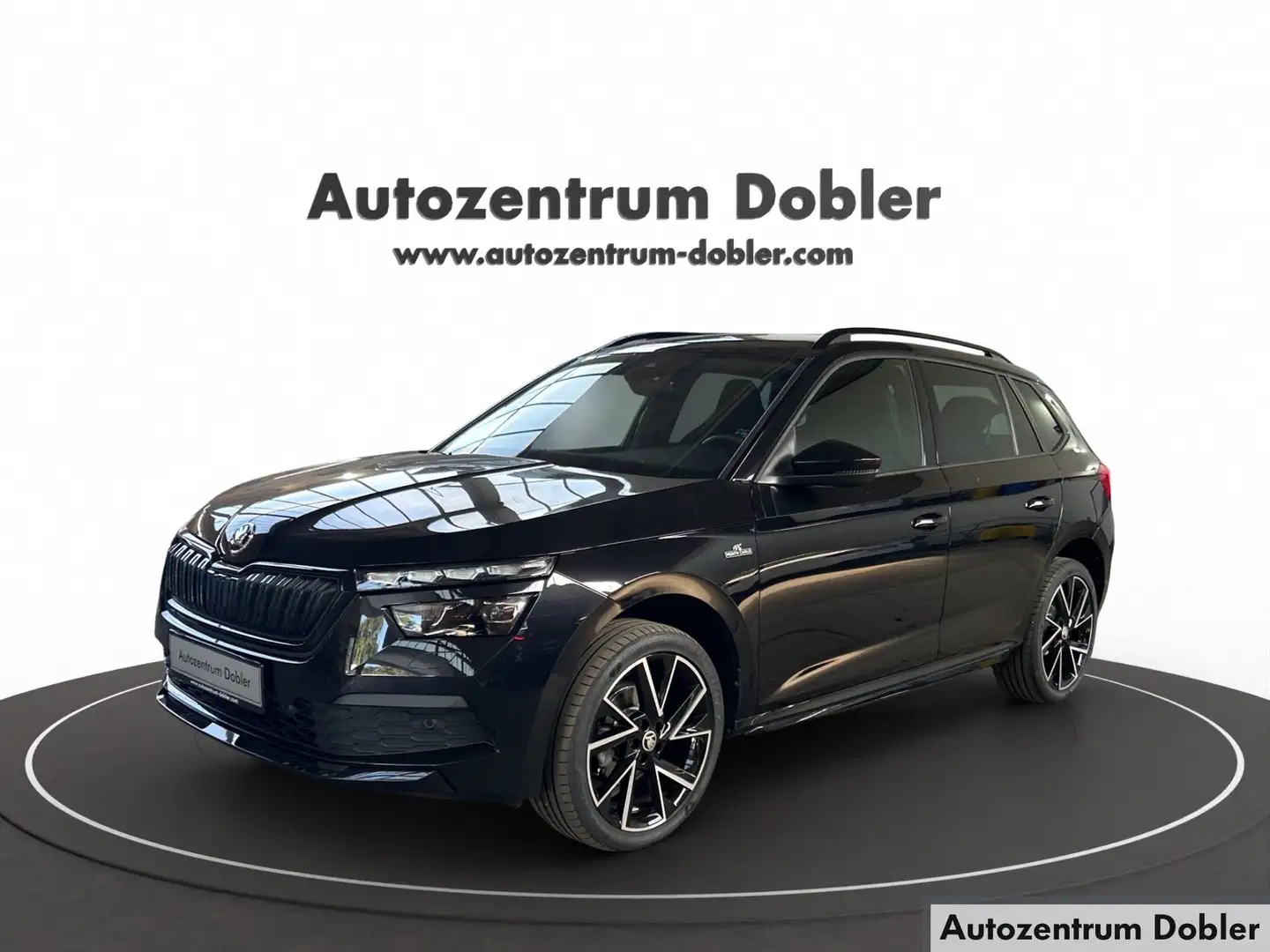 Skoda Kamiq 1.5 TSI DSG AHK LED Glasdach EURO6 Bluetooth Schwarz - 2