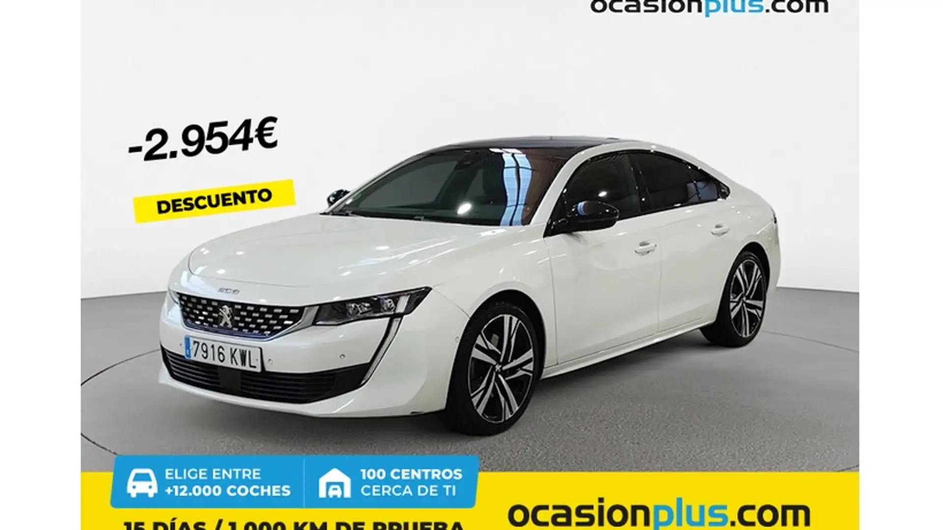 Peugeot 508 1.6 PureTech S&S GT Line EAT8 225 Blanco - 1