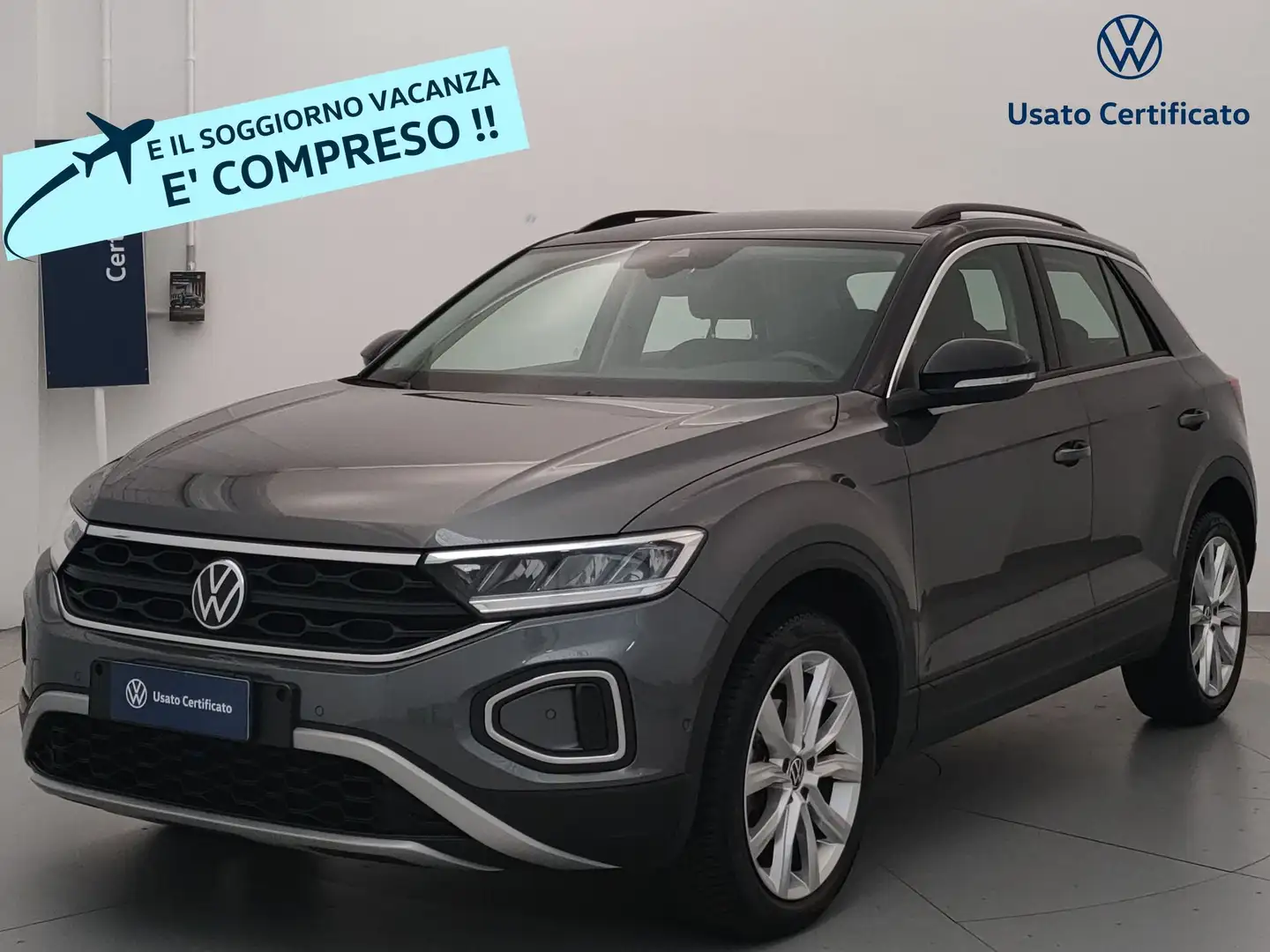 Volkswagen T-Roc T-Roc 1.5 TSI ACT Life Gris - 1