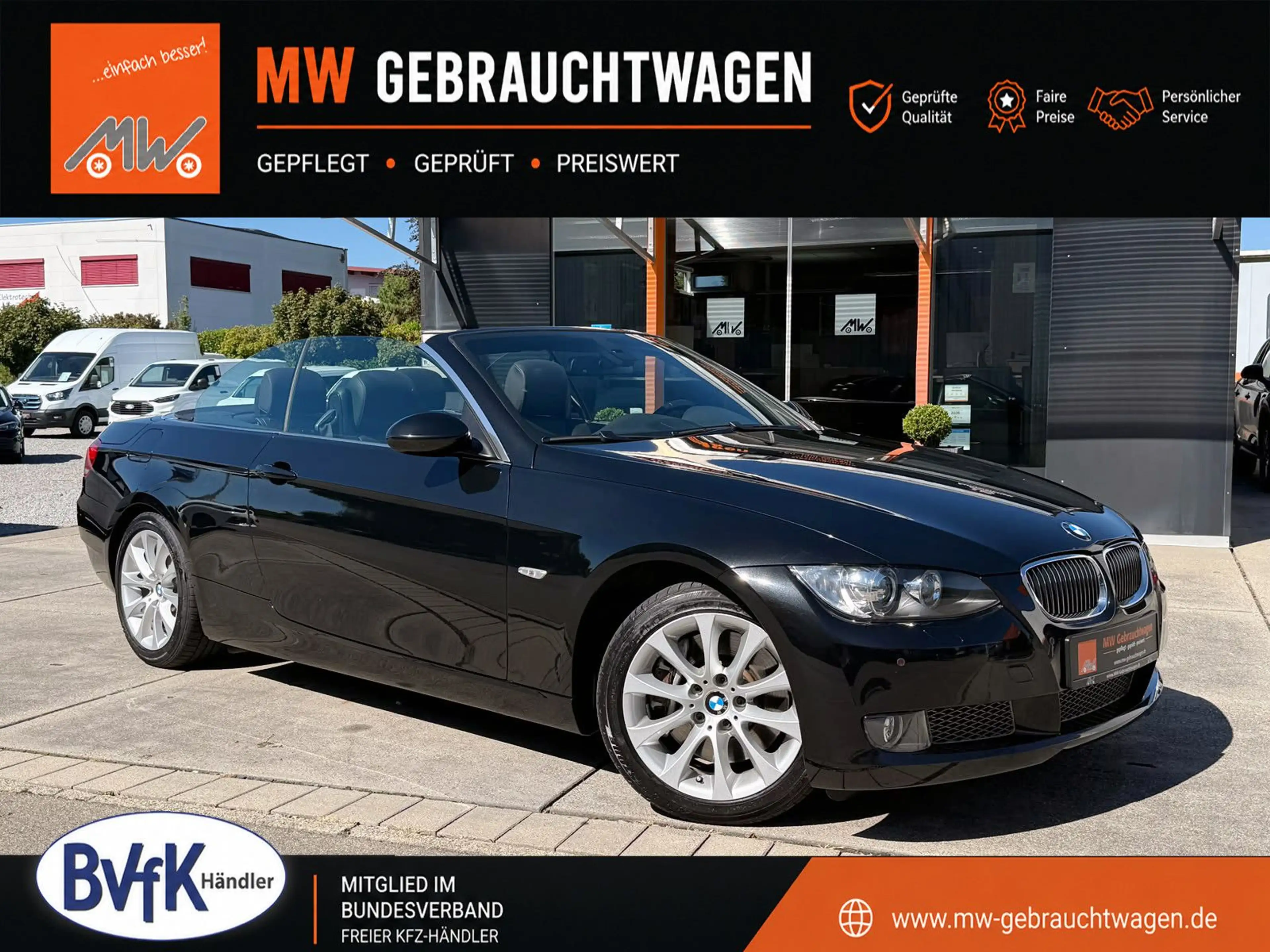 BMW 335 i E93 Cabrio Automatik PDC SHZ MEMORY NAV BT