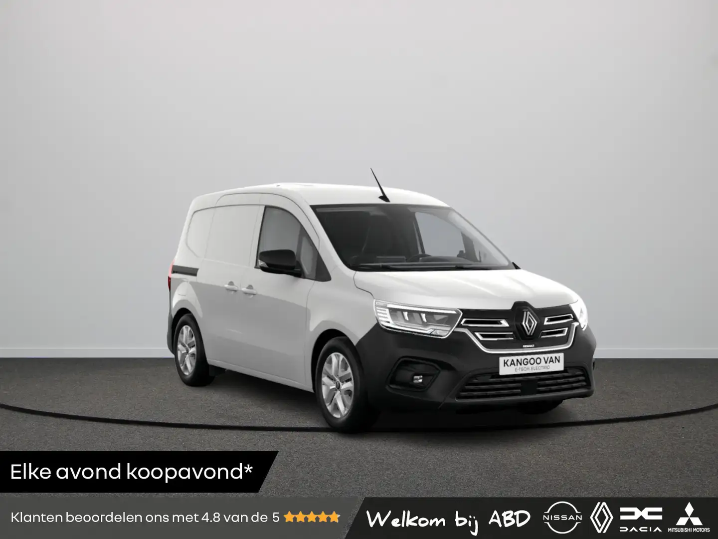 Renault Kangoo E-TECH Advance 44 kWh | Cruise control en snelheidsbegren Белый - 1