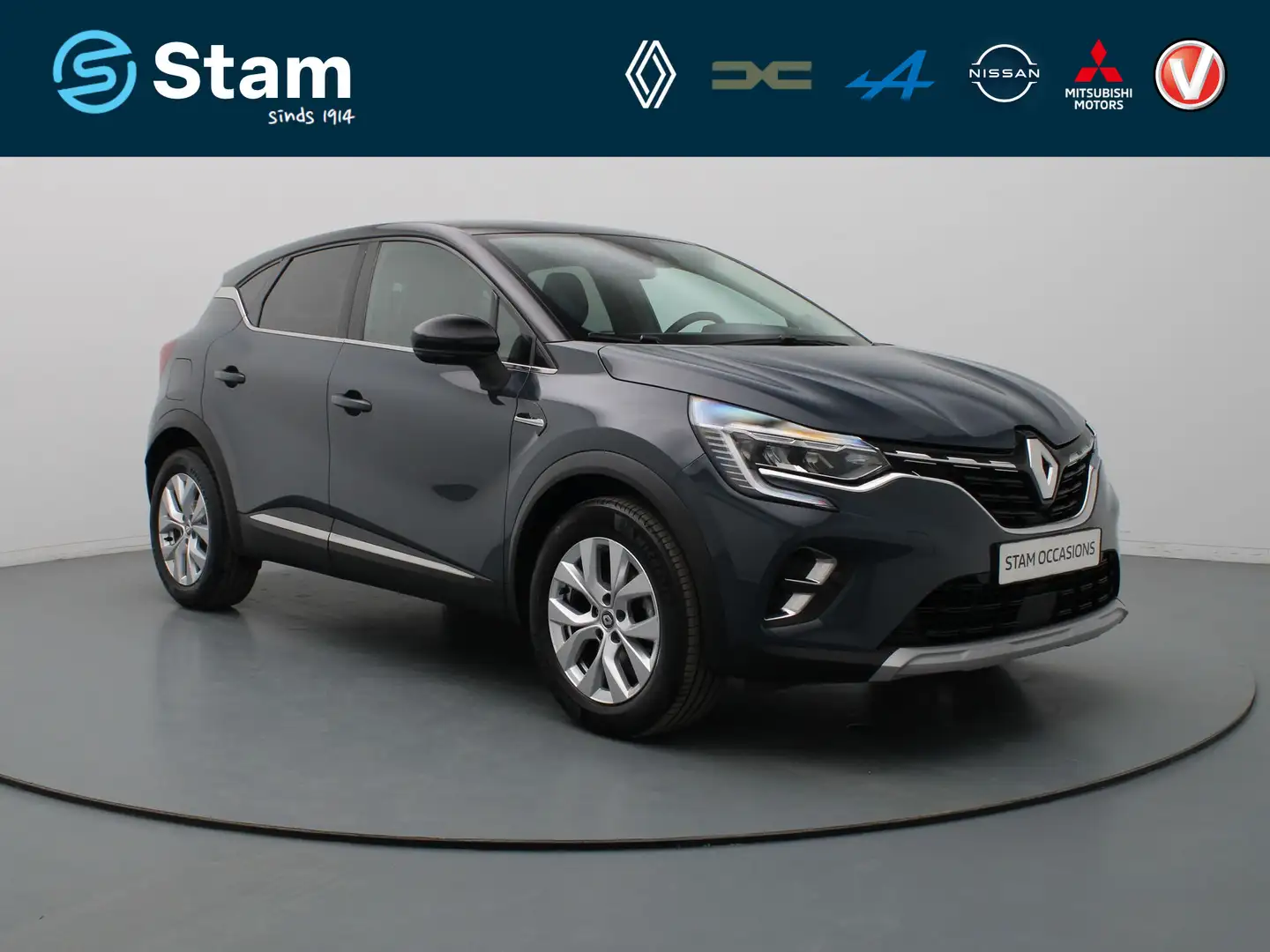 Renault Captur TCe 100pk Intens BOSE | Camera | Cruise | Climate Blauw - 1