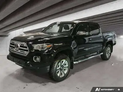 Black 2019 Toyota Tacoma Pickup Truck Four-Wheel Drive Automatic