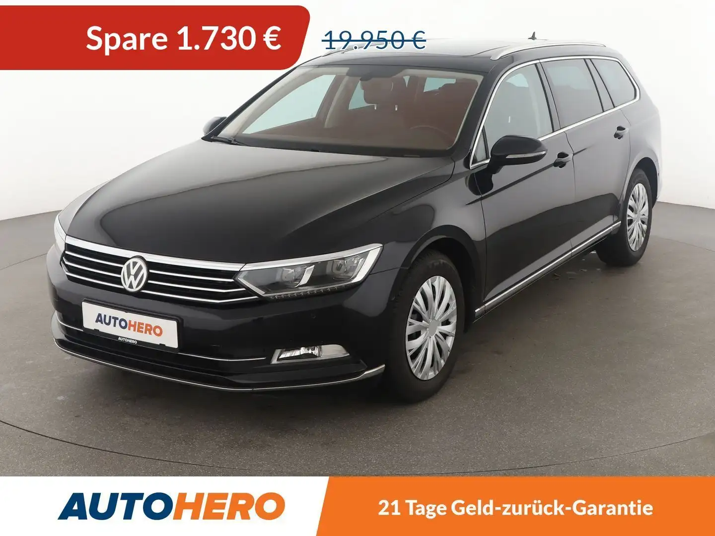 Volkswagen Passat 2.0 TDI Highline BMT Aut.*NAVI*LED*ACC*CAM*PDC*SHZ Schwarz - 1