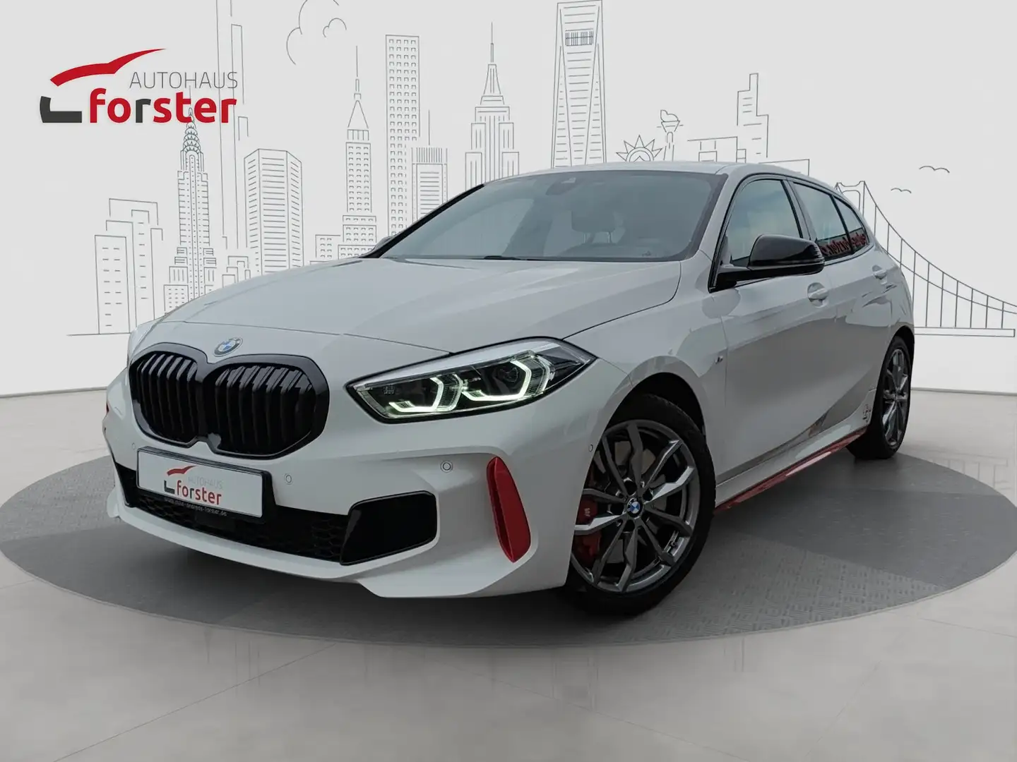 BMW 128 M-Sport adapt. LED HUD Lenkradh. Bianco - 1