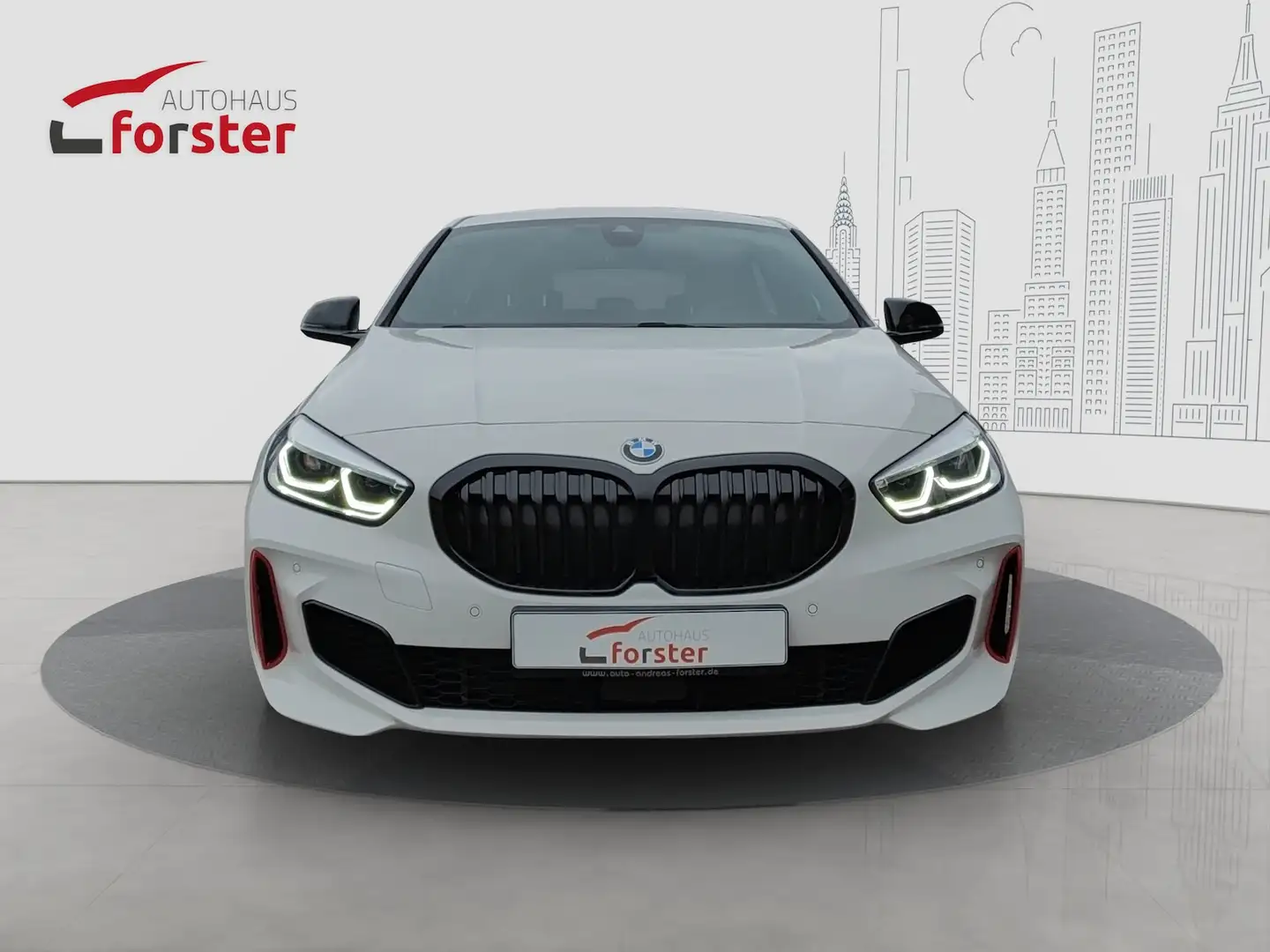 BMW 128 M-Sport adapt. LED HUD Lenkradh. Blanco - 2