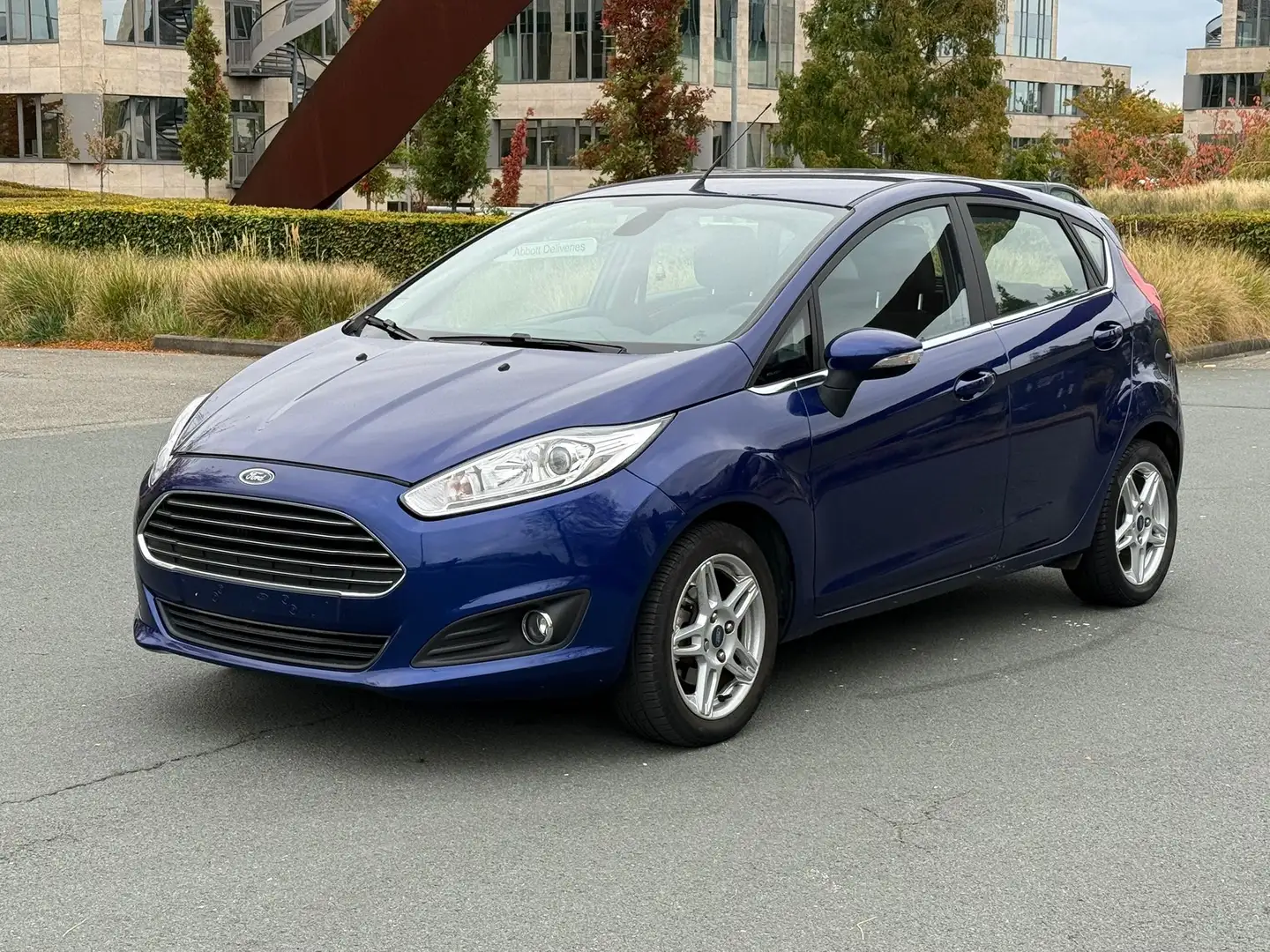 Ford Fiesta 1.0 Essence -  Automatique - Airco Bleu - 1