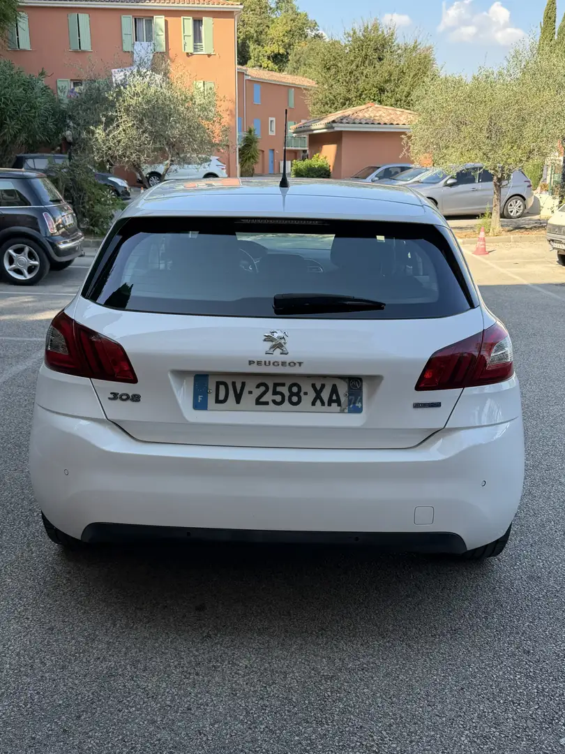Peugeot 308 1.6 BlueHDi 120ch S&S BVM6 Business Blanc - 2