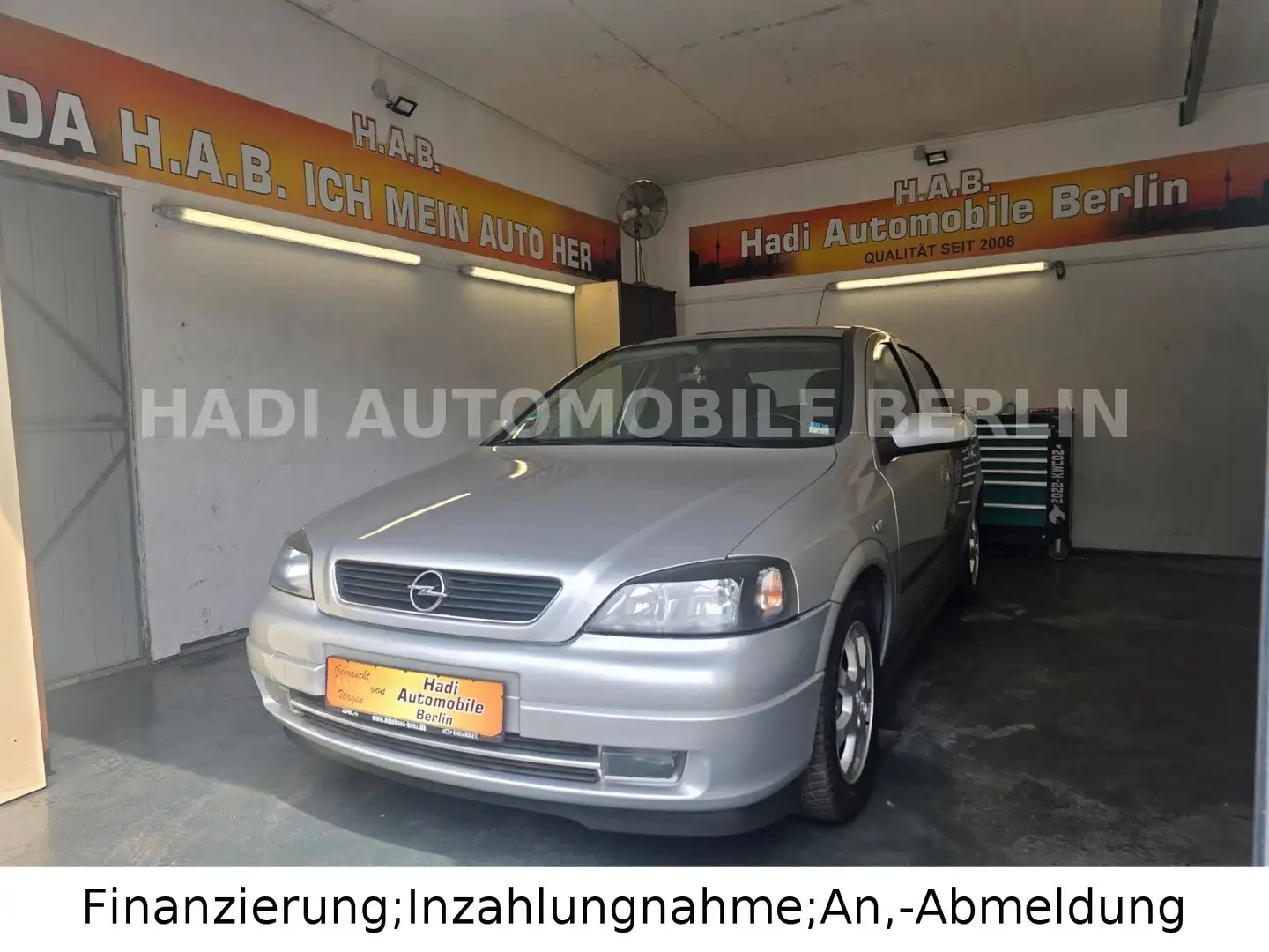 Opel Astra 1.6 Njoy/Klima/TÜV NEU/ZAHNR.GEW. Gris - 1