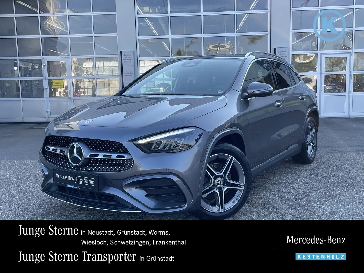 Mercedes-Benz GLA 220 GLA 220 4M AMG+AHK+DISTRO+PANO+360°+MEMORY+KEYL Gris - 1