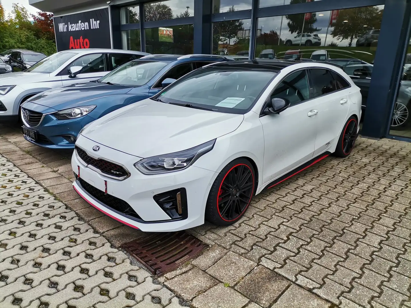 Kia ProCeed / pro_cee'd 1.6 TGDI  DCT GT FUGEL SPORT Weiß - 2