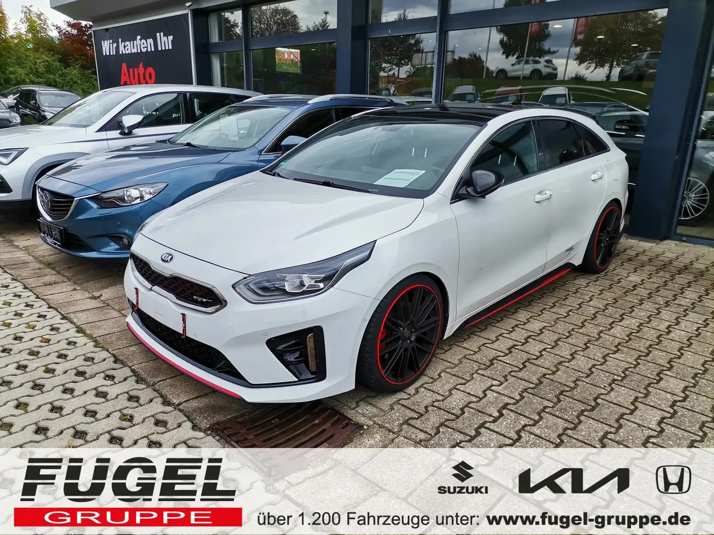 Kia ProCeed / pro_cee'd 1.6 TGDI  DCT GT FUGEL SPORT Weiß - 1