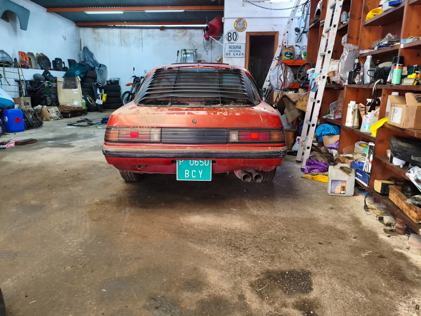 Mazda RX-7 RX7 (FB 35) Violett - 1