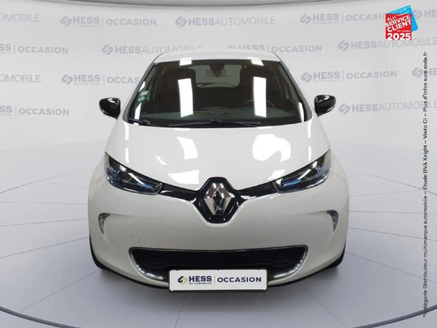 Renault ZOE Intens charge normale R90 GPS Camera Blanc - 2