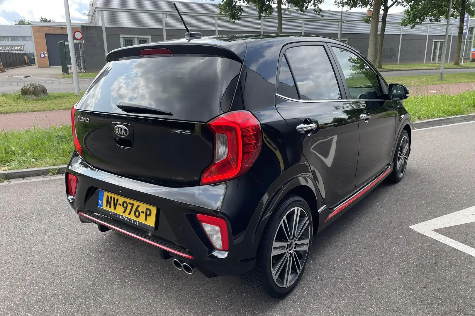 Kia Picanto 1.2 CVVT GT-Line Zwart - 2