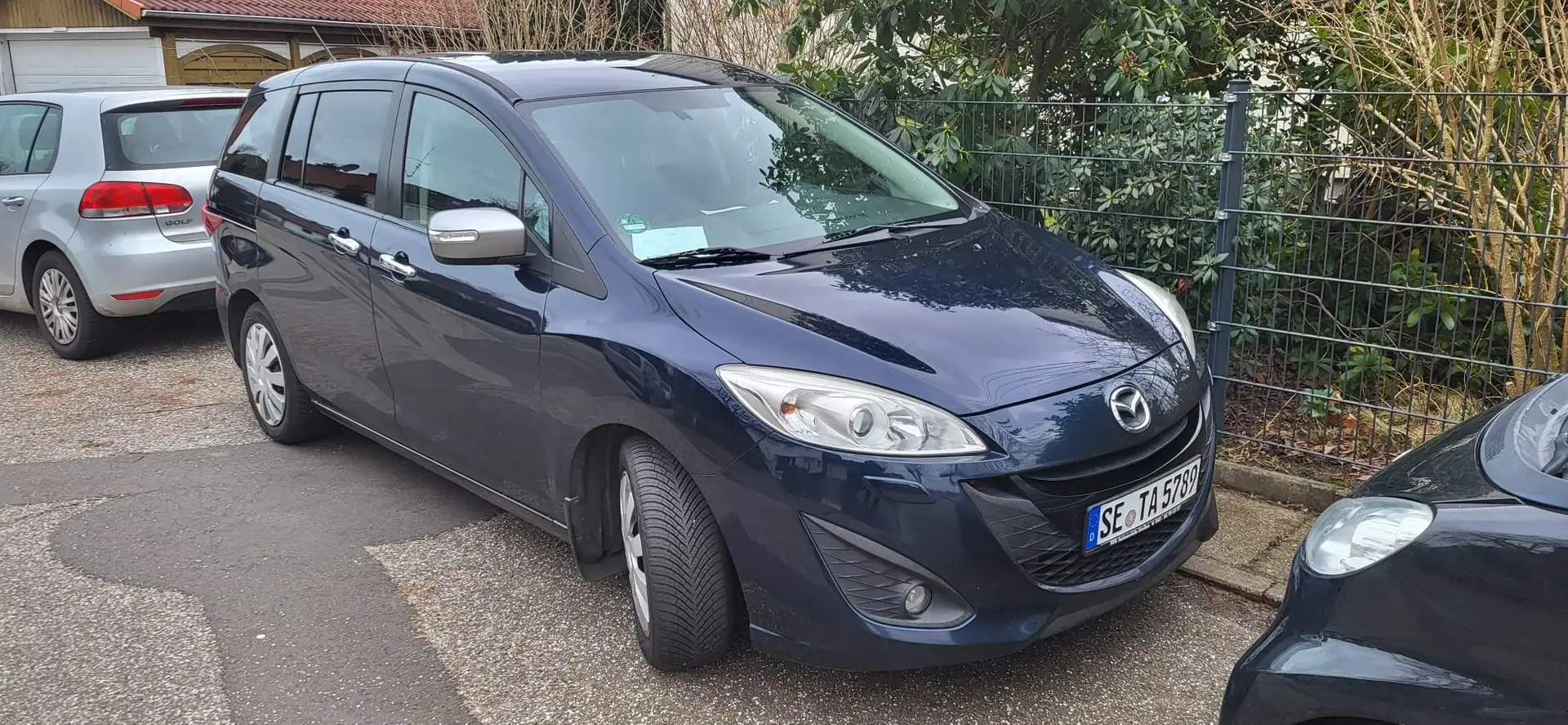 Mazda 5 5 1.6 MZ-CD Sendo Gepflegter 7-Sitzer HU Neu Blauw - 1