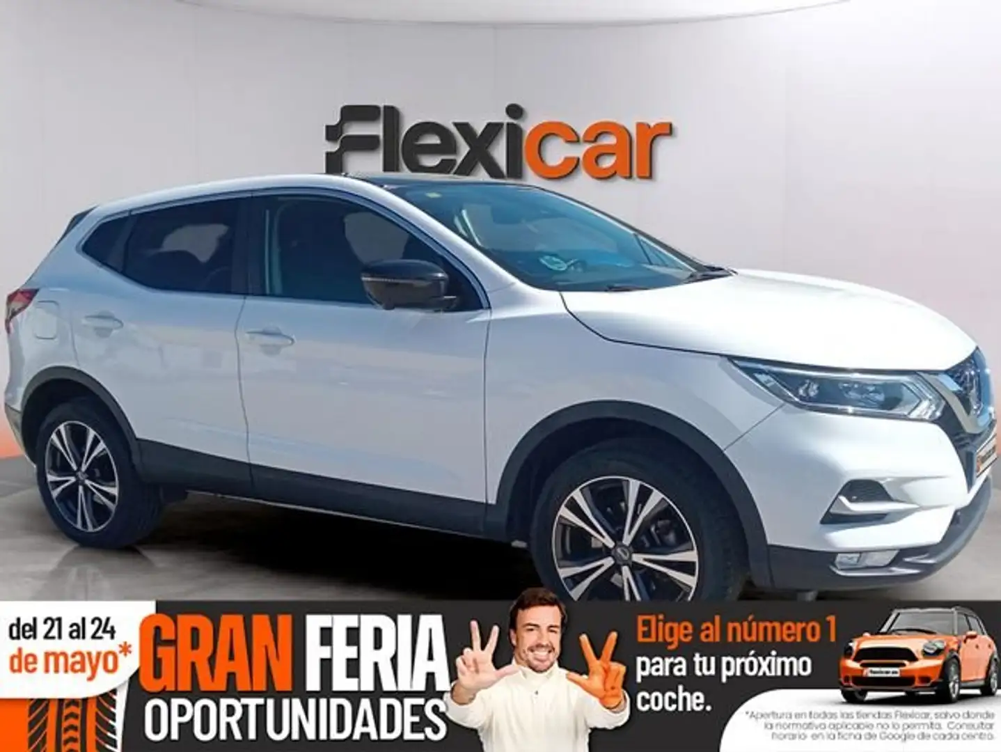 Nissan Qashqai DIG-T 85 kW (115 CV) N-CONNECTA Blanco - 1