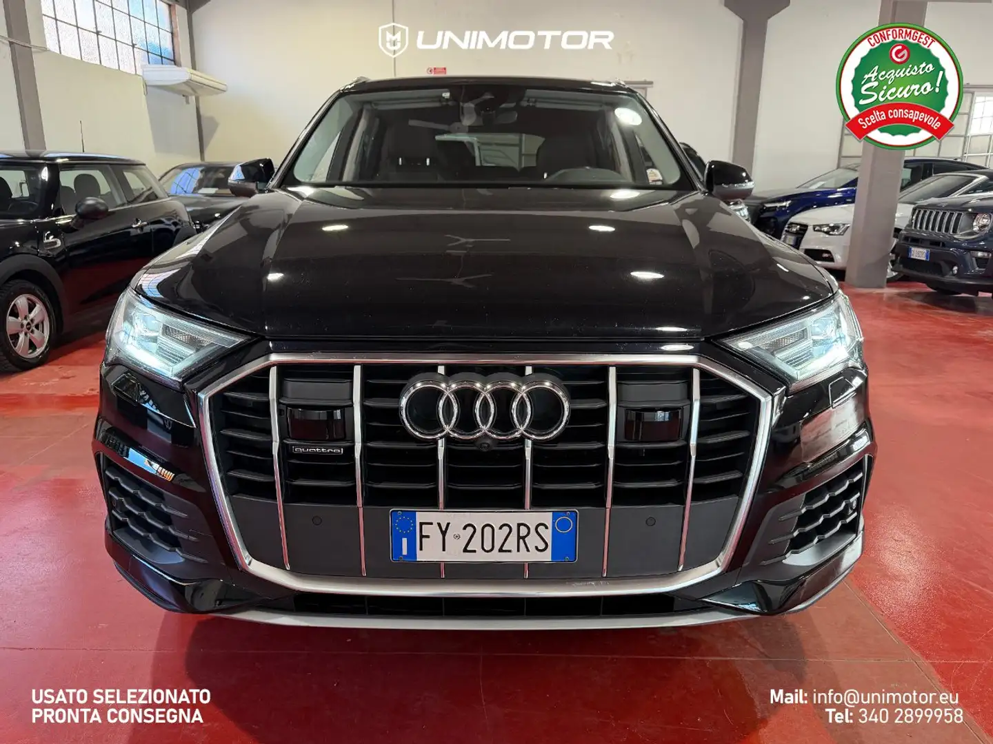 Audi Q7 Business 45 3.0 TDI mhev 231cv quattro Tiptronic Schwarz - 2
