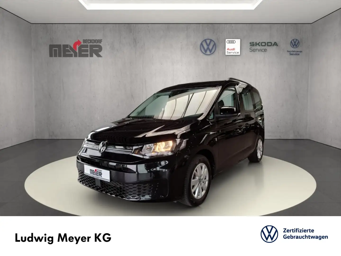 Volkswagen Caddy Life 1.5 TSI Klima Rückfahrkamera Sitzheizung Schwarz - 1