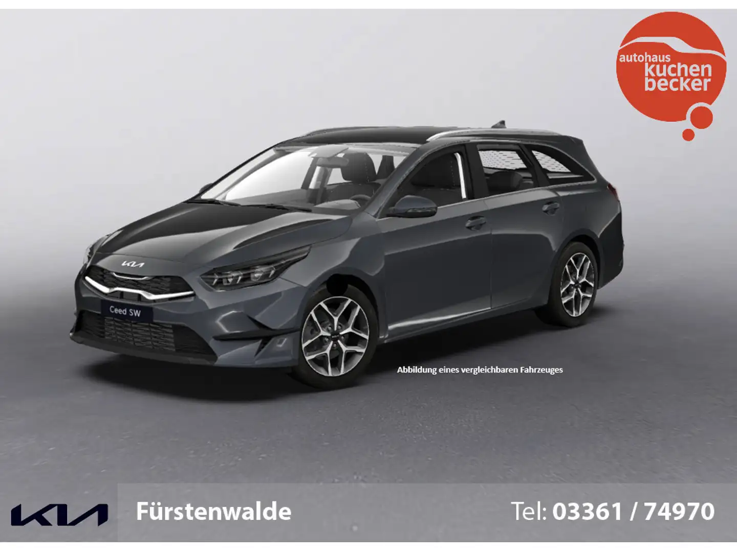 Kia Ceed SW / cee'd SW Grijs - 1