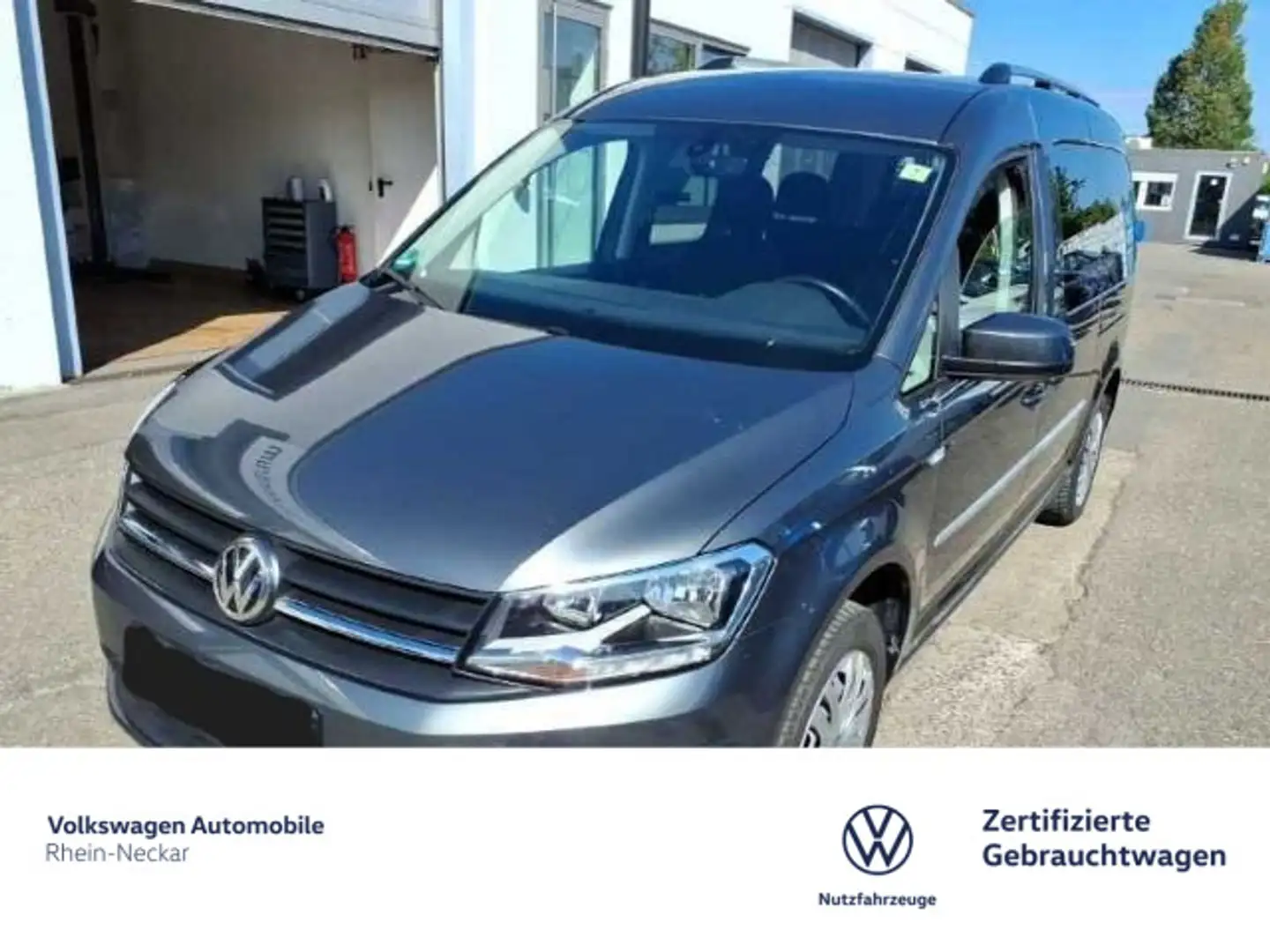 Volkswagen Caddy 1.4 TSI DSG Trendline 7-Sitzer Navi P Grau - 2