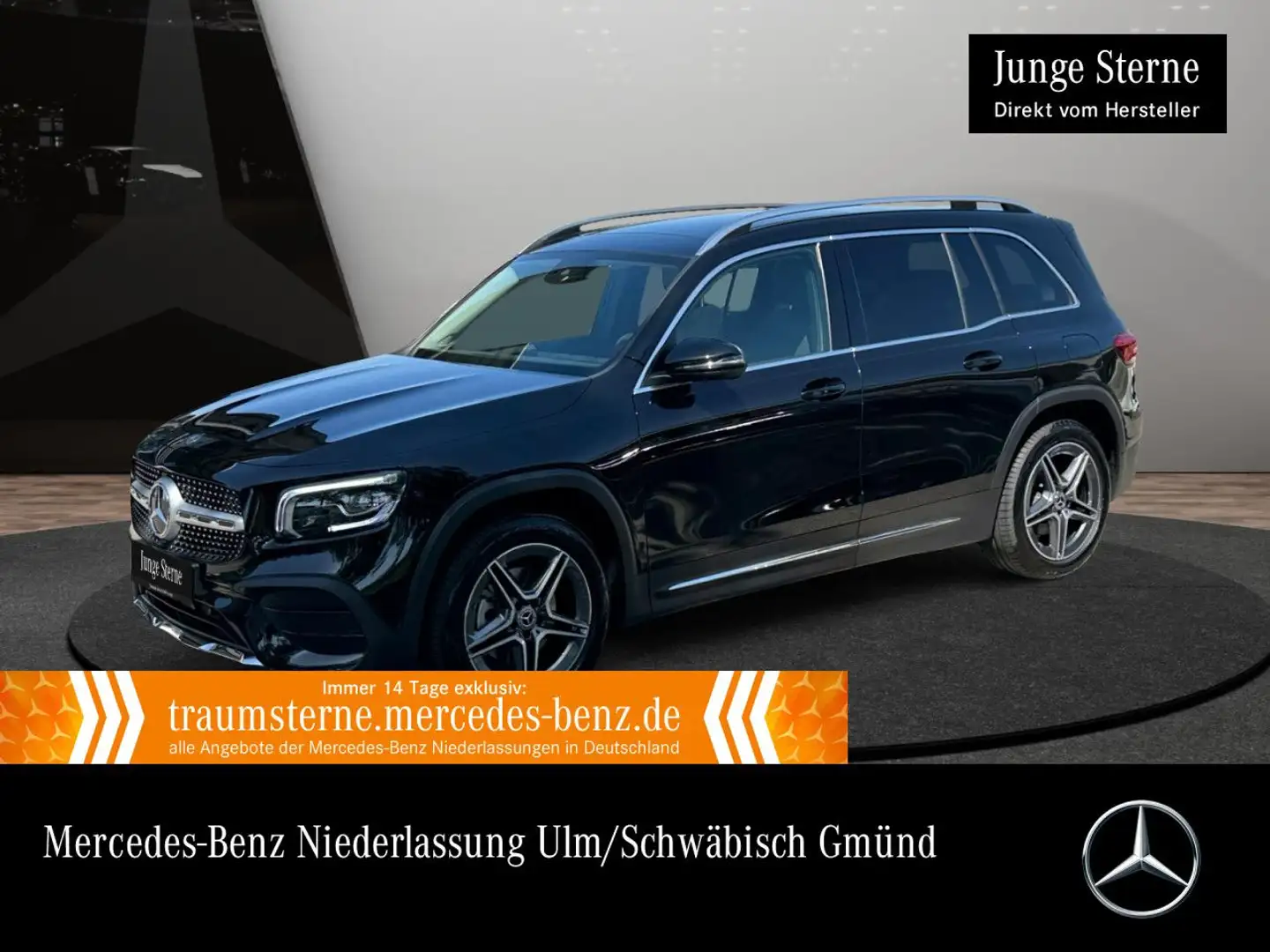 Mercedes-Benz GLB 220 d AMG+PANO+MULTIBEAM+KAMERA+8G Negru - 1