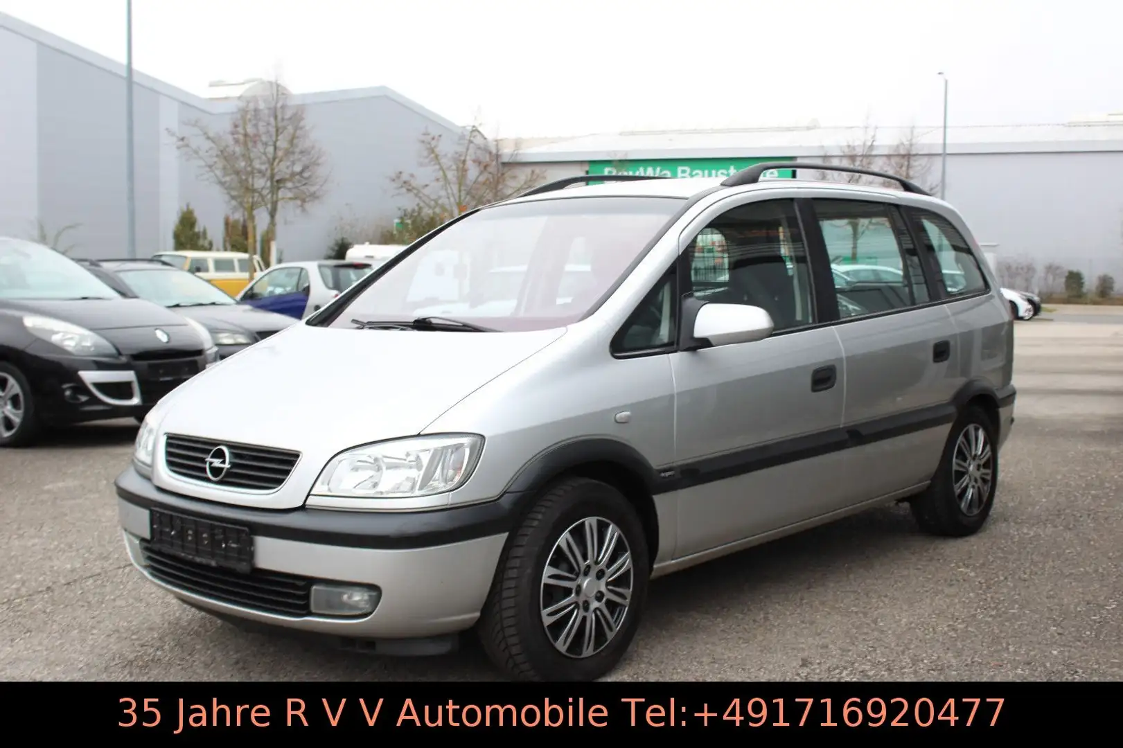 Opel Zafira 1.8 16V Elegance, Scheckheftgepflegt, 1.H Zilver - 1