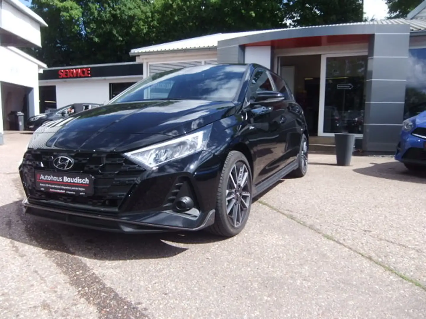 Hyundai i20 1.0 T-GDI 48V-Hybrid N Line Schwarz - 1