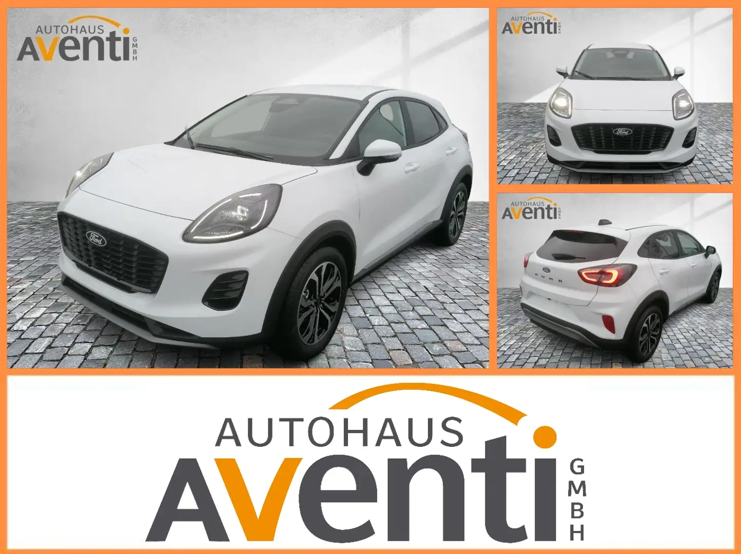 Ford Puma Titanium *ACC*Navi*SHZ*RüCam*Hybrid White - 1