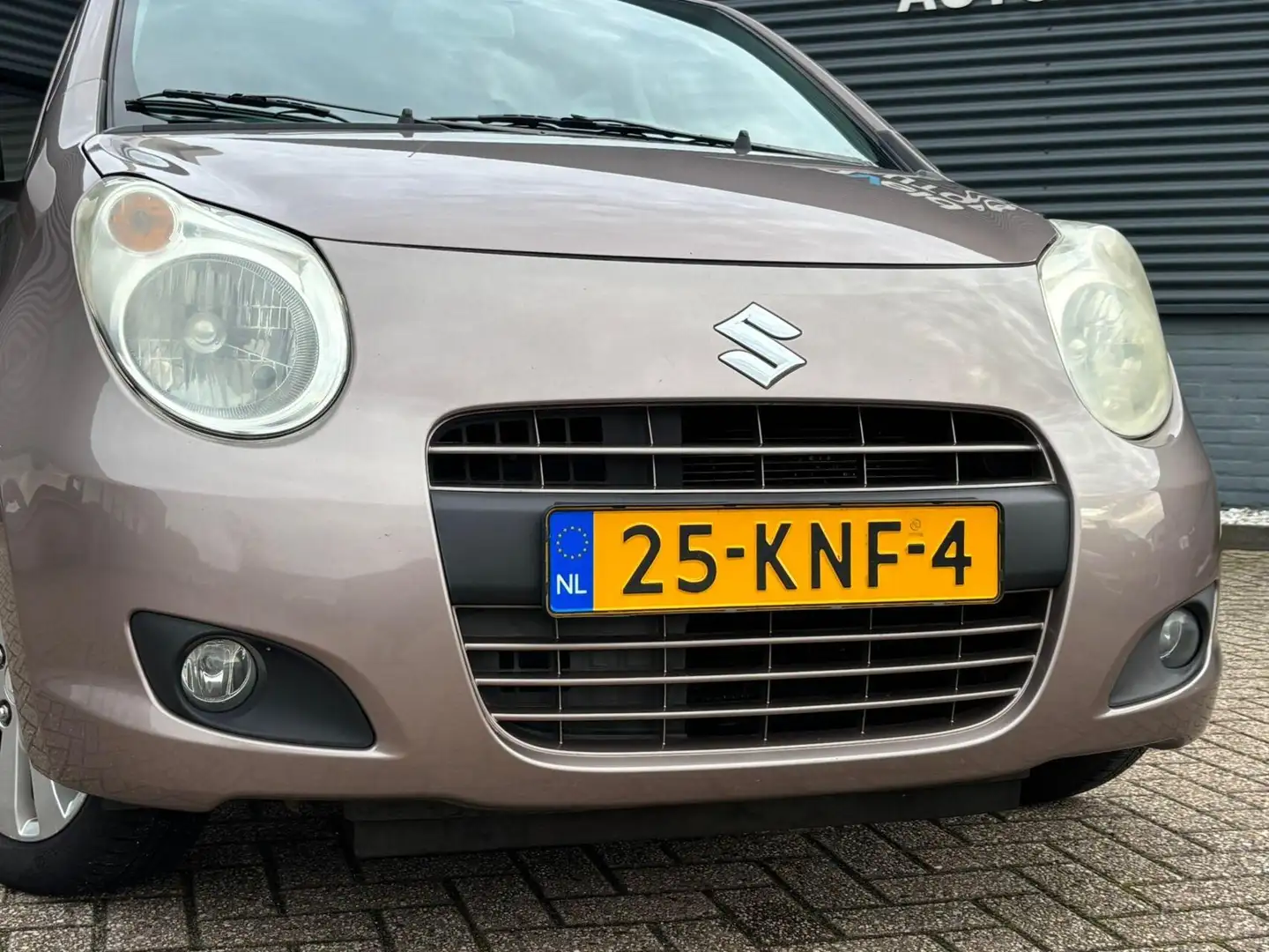 Suzuki Alto 1.0 Exclusive BJ`10 NAP NL Dealer ond. Airco Brun - 2
